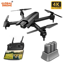 Глобальный Дрон 4K Дрон Квадрокоптер Дрон долгое время полета RC вертолет селфи Дроны с камерой HD VS SG901 SG106 XS816 E58 E520
