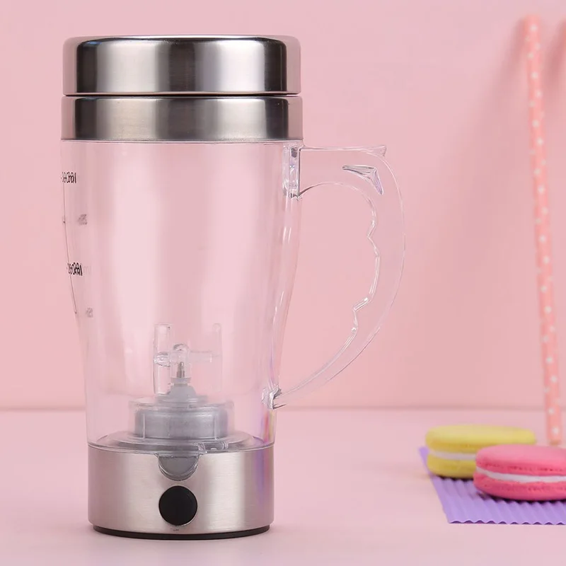 

Electric Protein Shaker Chargeable Integrated Protein Storage Container Automatic Mixing Coffee Cup J99Store