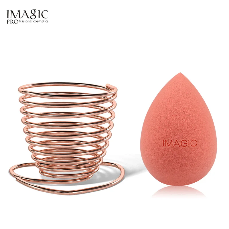 IMAGIC комбинация макияж слоеного стойки красота коробка для хранения инструмент Макияж спонж в форме яйца мяч Стенд Макияж - Цвет: TL-7-A