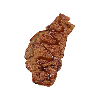 

Simulation Meat Food Artificial Cooked Steak Faux Kitchen Cabinet Desk Decoration Photography Early Learning Props Steak M9