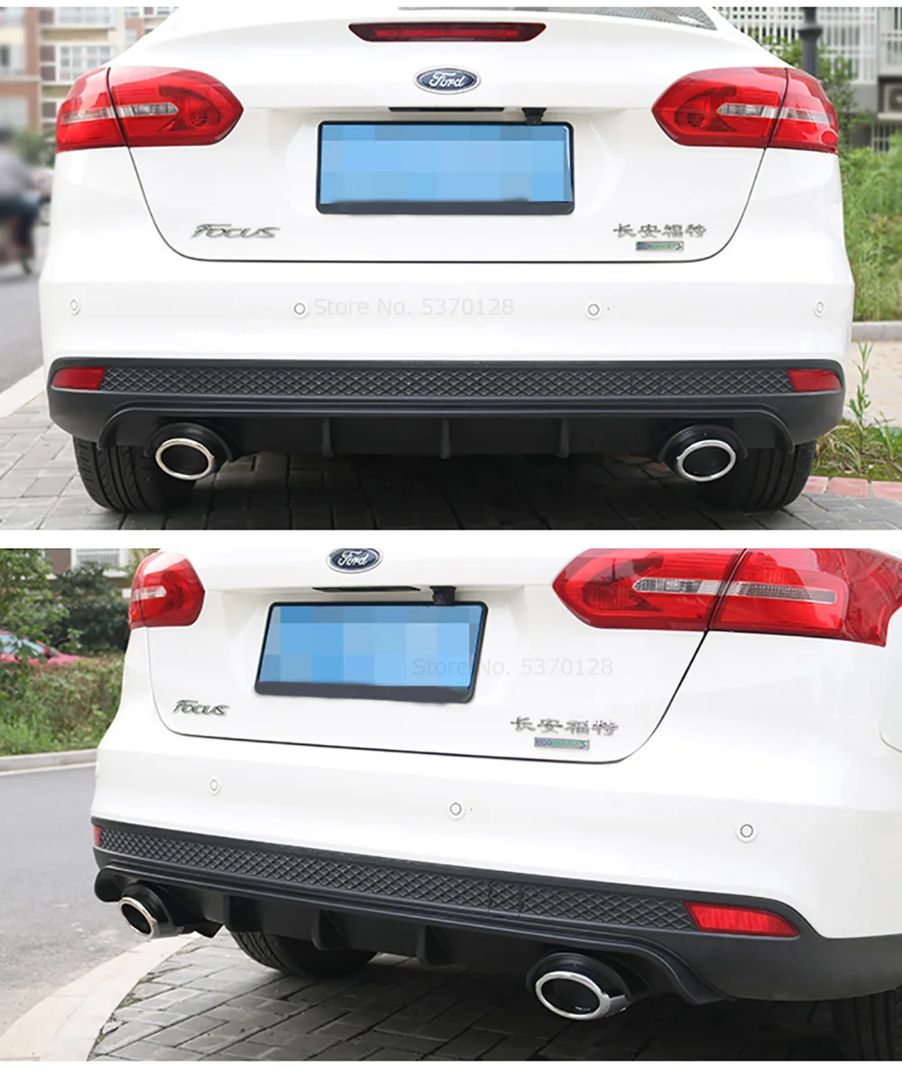 AITWATT для Ford Focus до, высококачественный АБС-пластик, задний спойлер, диффузор, защита Бампера, защитная накладка, 1 шт