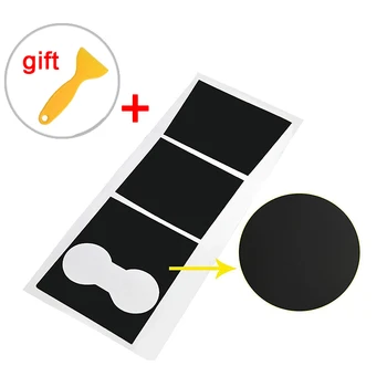 

1set For Tesla Model 3 Car Center Console Dashboard Vinyl Wrap Stickers+Scraper Kit Vinyl Fashion Decoration Auto Parts