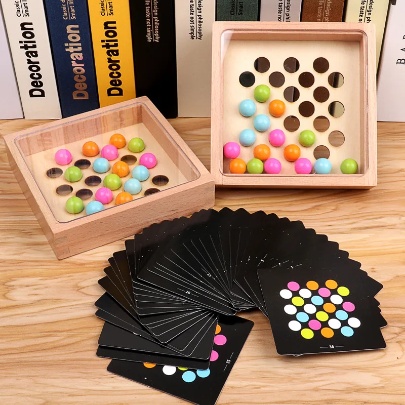  Children Finger Games Wooden 3-6 Years Old Parent-child Table Games Focus Training Toys Parent-chil