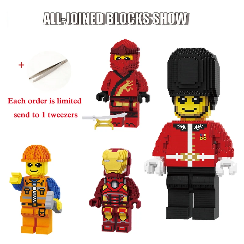Action Figures Assembly Toy Kids Toys 