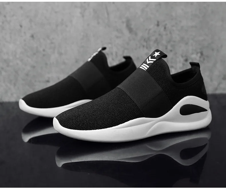 Spring New Style Foot Covering Casual Shoes Comfortable Solid Color MEN'S Sports Shoes Anti-slip Wear-Resistant Trendy Shoe