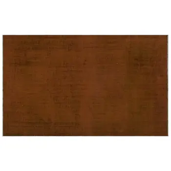 

Handmade Brown Vintage Overdyed Turkish Area Rug 164x260 Cm-5'5''X8'6''