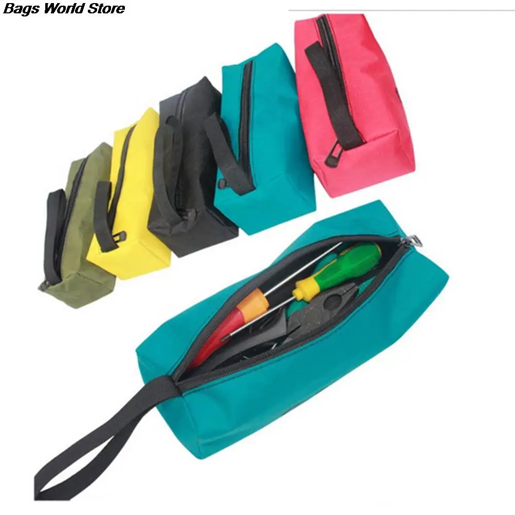 Multifunctional Tool Bag Case Waterproof Oxford Canvas Storage Organizer Holder Instrument for Small Metal Tools Bags | Багаж и сумки