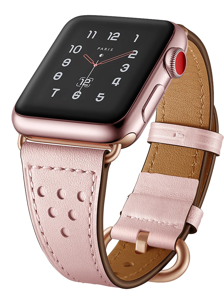 Ремешок для наручных часов для apple Watch на ремешке 42/38/44/40 мм, correa apple watch 4 5 дышащие спортивные петля ремешок браслет для наручных часов iwatch, версия 1, 2, 3, ремешок Ремешок для apple watch