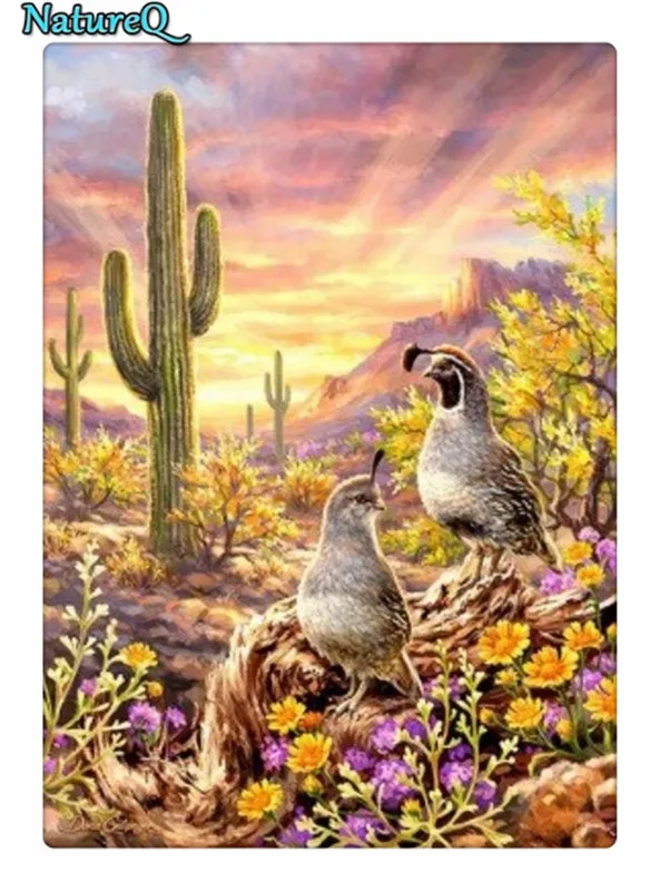 Алмазная с изображением птицы Картина животных квадратная полная дрель 5d DIY