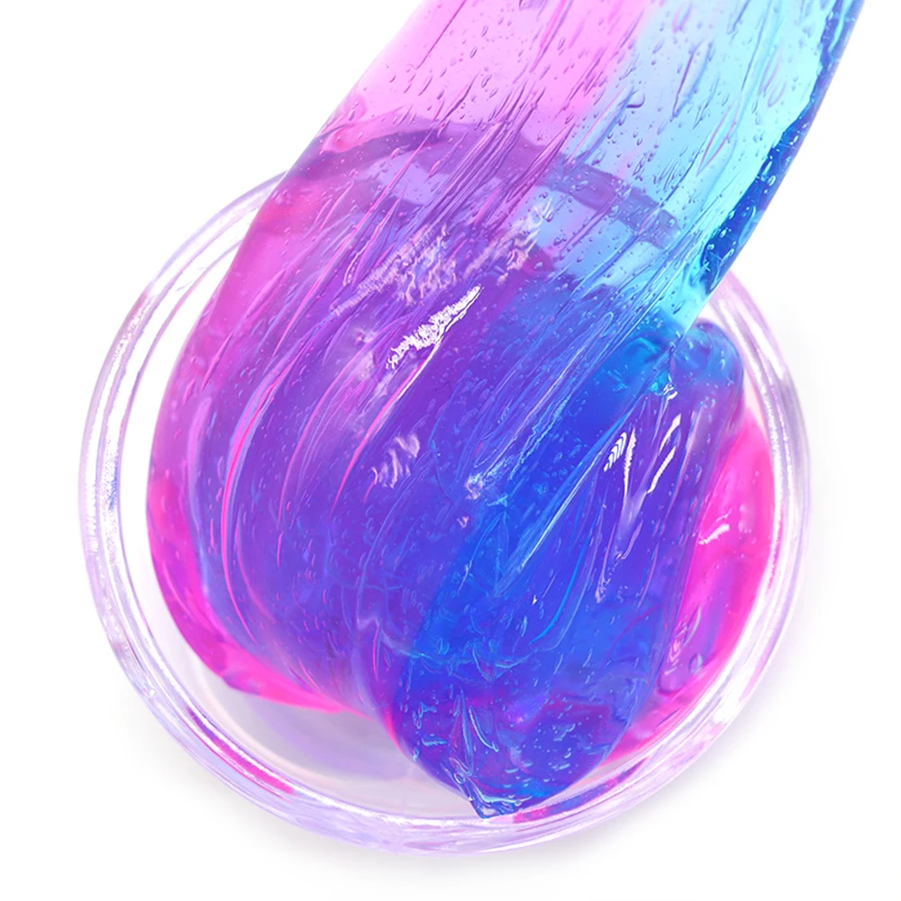 Purple Sweetarts Floam Slime Clear Based Slime W/ Foam Beads scented -   Hong Kong