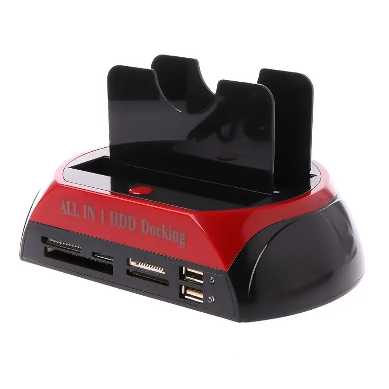 All-in-One Dual IDE SATA HDD Docking Station - USB 2.0 External Enclosure for 2.5