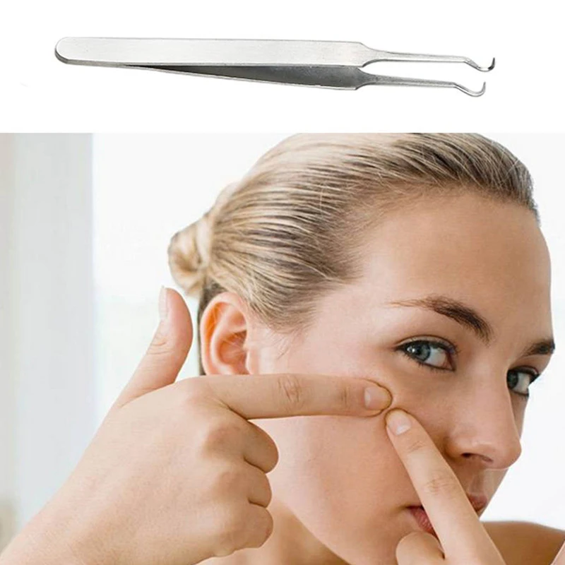 3 4 5 7 8 Pc Stainless Steel Blackhead Remover Tool Kit Face Massage Whitehead Pimple Spot Comedone Acne Extractor Face Massager