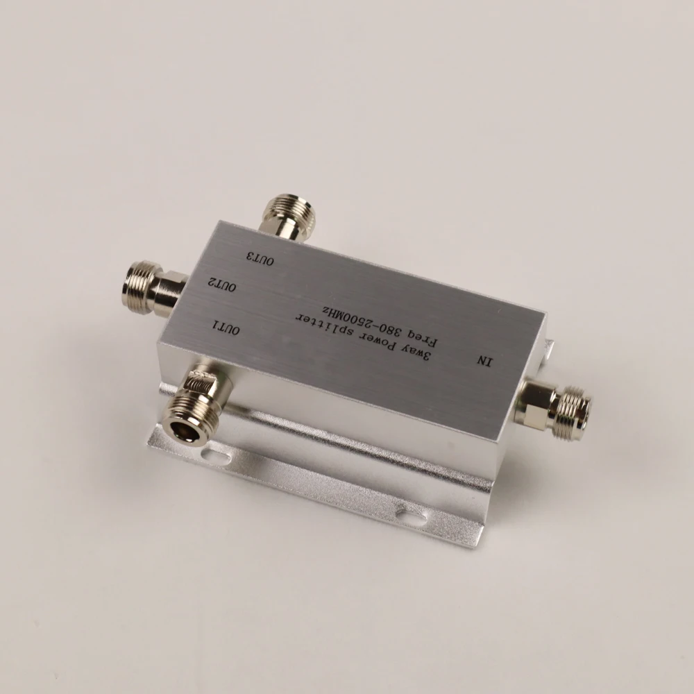 ZQTMAX 3 way Мощность разветвитель 380-2500 МГц делитель N женский 50ohm для 2G 3g 4G CDMA GSM DCS усилитель сигнала UMTS и иди и болтай Walkie talkie