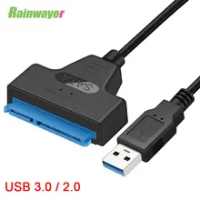 Usb Sata кабель Sata 3 к Usb 3,0 адаптер Компьютерные кабели Разъемы Usb Sata адаптер кабель Поддержка 2,5 дюймов Ssd Hdd жесткий диск(China)