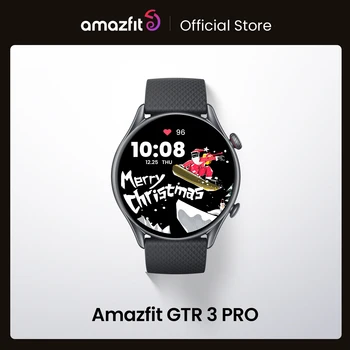 Amazfit GTR 3 Pro GTR3 Pro GTR-3 Pro 46mm Smartwatch Pantalla AMOLED Aplicación Zepp OS Reloj con duración de batería de 12 días Más de 150 modos deportivos 1