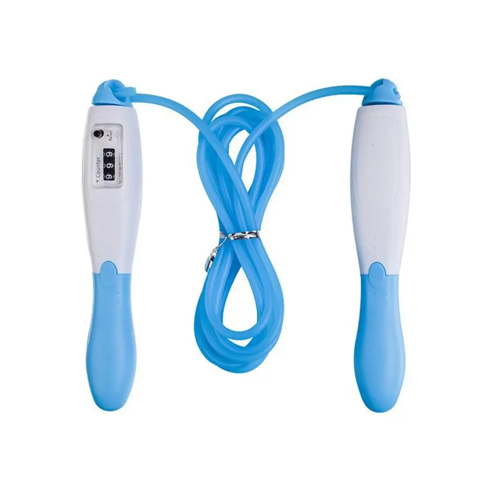 

Mechanical Counting Skipping Bodybuilding Fitness Plastic Skipping Fish Handle Counting Jump Skipping Rope