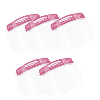 

5Pcs Face Protective Shield Anti Fog Full Face Splash Proof Cover for Children Kids TSH Shop