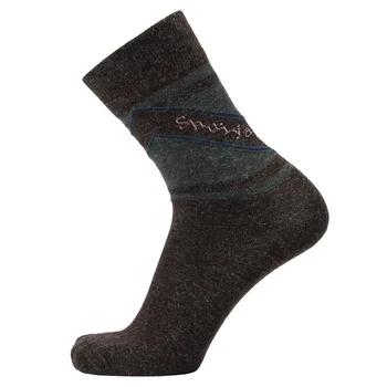 

Hot Sale Brand Fashion Wool Socks Men Winter Cashmere Breathable Socks Gift For Husband Father Boy Friend 2 Pairs/lot