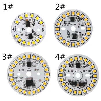 

LED Lamp Panel SMD Light Chip For Bulb Input Smart IC Bean Linear Drive Light Source Decor For Home Living Room 40JE