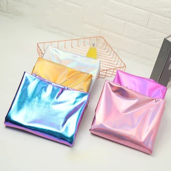 

Dreamy Rectangle Mermaid Scales Handmade Sequins Background Laser Shiny Tablecloth Decorative Cloth Weddings Decor 100cmx150cm