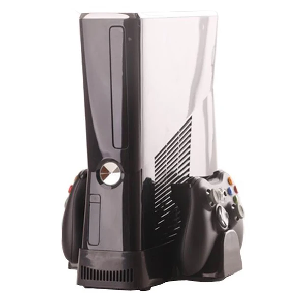 Вентилятор охлаждения OSTENT 3 в 1 USB + подставка для контроллера консоли Microsoft Xbox 360