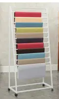 Brand new ribbon storage rack flower wrapping paper ribbon florist material rack fabric display rack 1