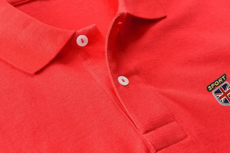 100% Cotton Top Quality 2022 Summer New Men's Polos Shirts Plus Size XS-5XL Solid Color Short Sleeve Polos Homme Lapel Male Tops