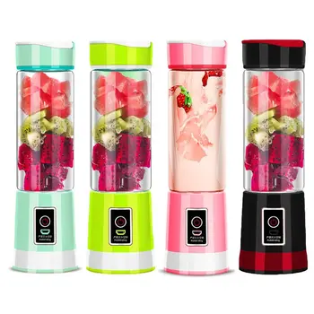 

Mini Portable Blender Electric Rchargeable 6 Blades Juicer Cup Outdoor Shakes Maker for Fruit/Vegetable