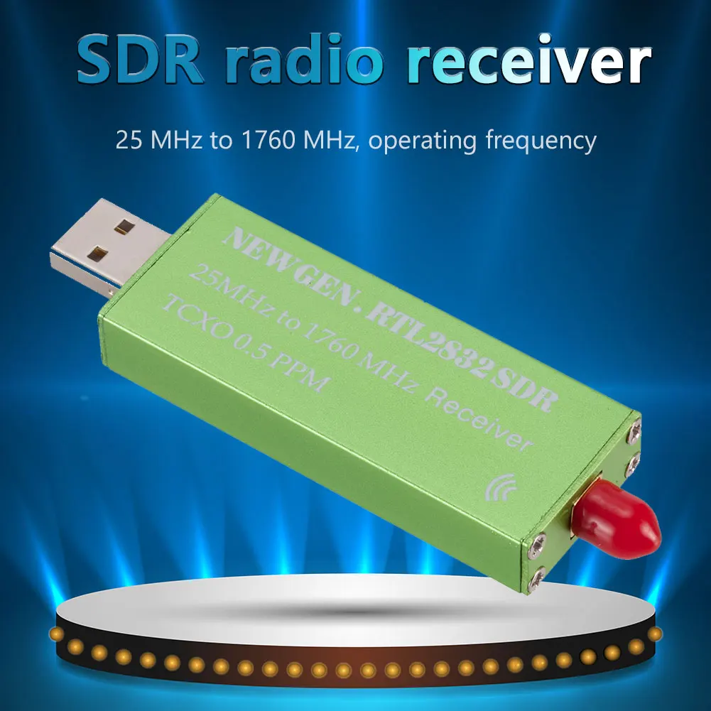 USB2.0 RTLSDR 0.5PPM TCXO RTL2382U TV Tuner Stick AM FM NFM DSB LSB SW Defined Radio SDR TV Scanner Receiver MJZSEE S300U