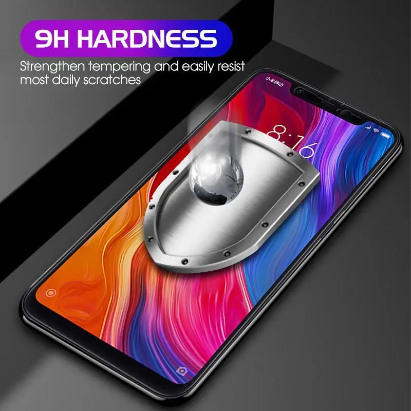 Полное покрытие, защита экрана, закаленное стекло на Xiomi Redmi 8 T A 8Pro, пленка, Защитное стекло для Xiaomi Redmi Note 8 Pro 8A 8t