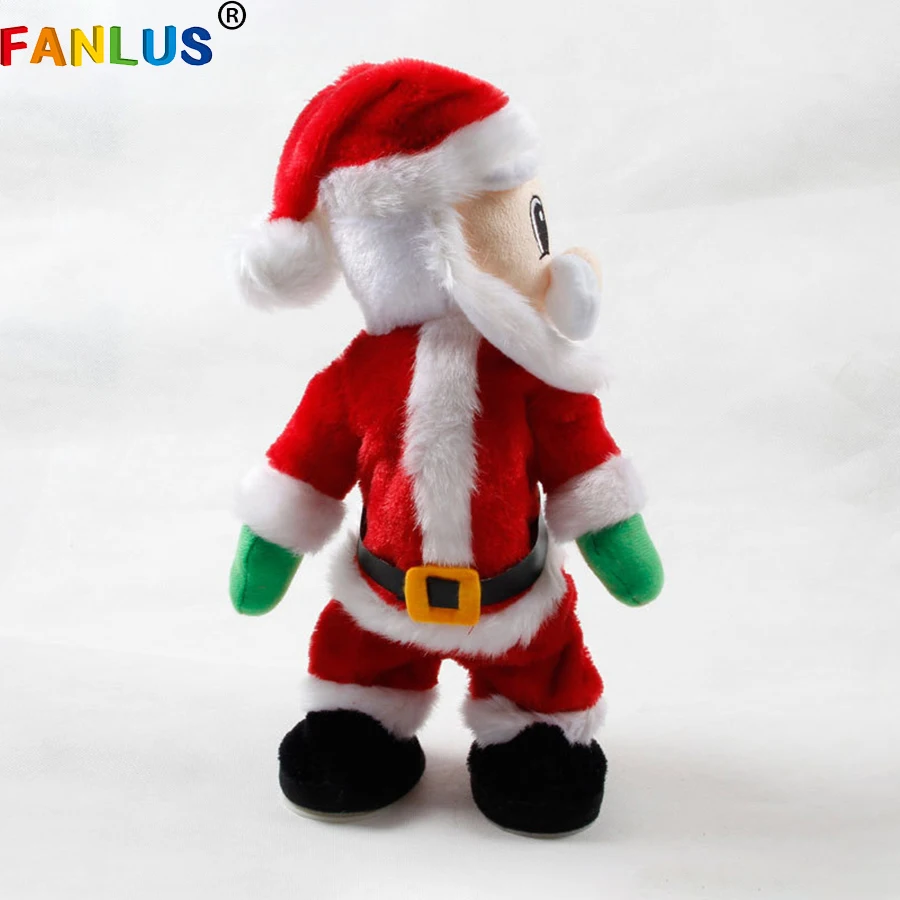 

Plastic Santa Claus Toy Ornaments Christmas Gift for Kids Christmas Decorations for Home Navidad New Year Decor Xmas Supplies