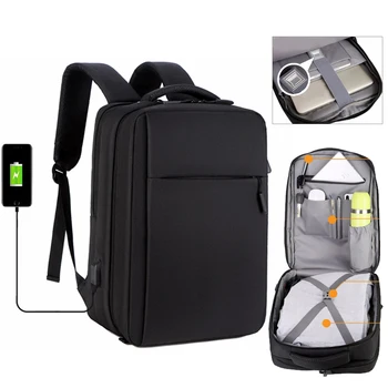 

Travel Backpack Men Multifunctional Male Mochila Bags USB Charging Port Bagpack 15.6 Inch For Laptop Notebook Schoolbag Bag Pack