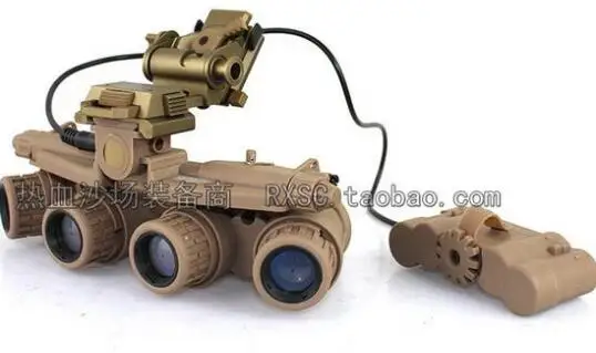 FMA тактический страйкбол GPNVG 18 Манекен Модель+ металл L4G24 NVG крепление Bk/de - Цвет: DE