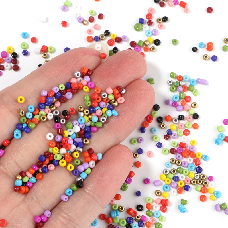 8200pcs Glass Pony Czech Seed Beads Kit Alphabet Letter Beads For DIY Craft Bracelets Jewelry Making Kit Beads Set Children Gift