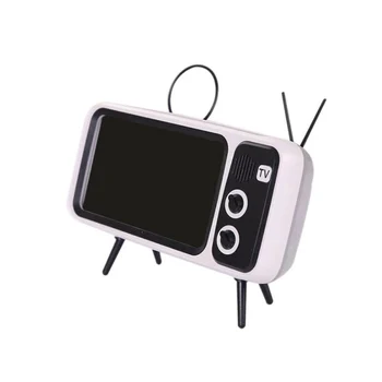 

Retro TV Bluetooth Speaker Stereo Bracket Movies Mobile Phone Bluetooth Speaker TV Audio Electric Portable Mini Wireless Speaker