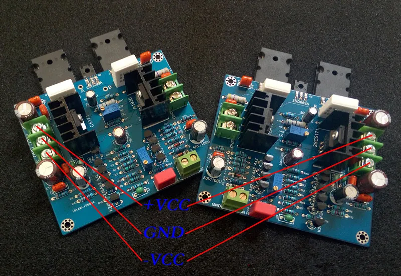 Полевой эффект FET(K246)+ 2sa1943 2sc5200/NJW0281 NJW0302 marantz после класса HiFi зеркальная Плата усилителя симметрии 70 Вт* 2 2,0