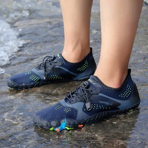 Image 4 - Горячая Распродажа Уличная обувь для воды, пляжная обувь для плавания, лето 2019, унисекс кроссовки, быстросохнущая спортивная мужская Водная обувь