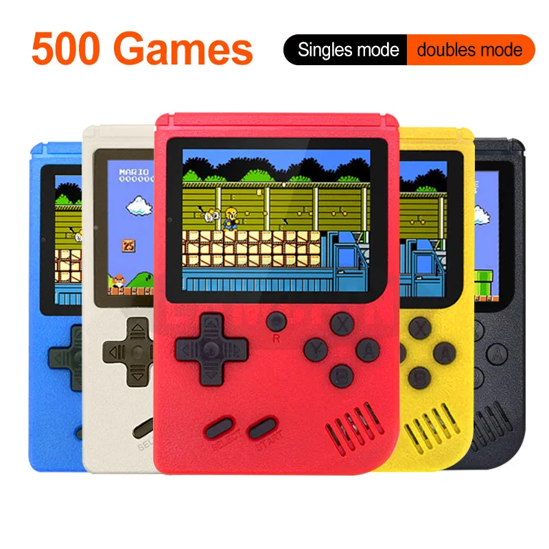 Günstig Tragbare Mini Retro Spielkonsole Handheld Spiel Spieler 3,0 Zoll 500 Spiele IN 1 Tasche Spiel Konsole
