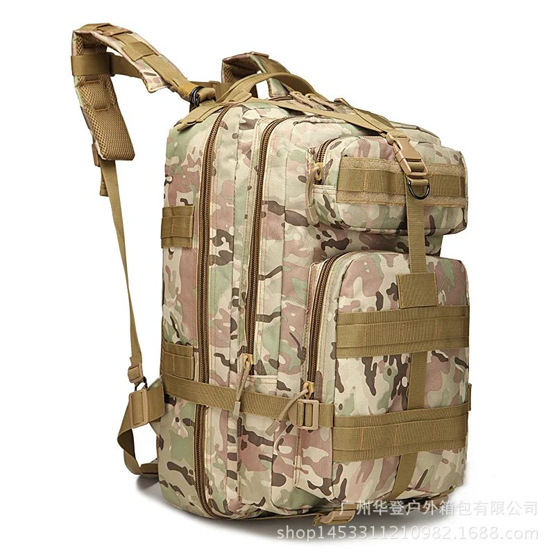 

Fashion-Large-Volume 3p Tactical Backpack Army Fans Outdoor Backpack Waterproof Camouflage Mountaineering Bag