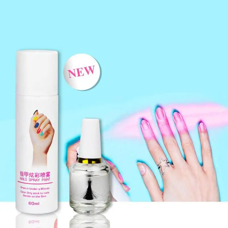 Лак для ногтей Perfect спрей + Базовое покрытие Pro Styles идеальный лак 60 мл легко моется