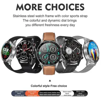 

DT95 SmartWatch IP68 Waterproof Bluetooth Call ECG Heat 1.3inch Rate Android For iOS Tracker Fitness Monitor Smartwatch Sle H4B1