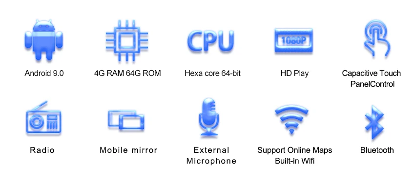 Excellent 10.2" IPS 2.5D Top Display Android 9.0 Carplay For Peugeot 2008 208 Auto Stereo Radio FM RDS DSP Audio Video GPS Navigation 12 Excellent 10.2" IPS 2.5D Top Display Android 9.0 Carplay For Peugeot 2008 208 Auto Stereo Radio FM RDS DSP Audio Video GPS Navigation 12