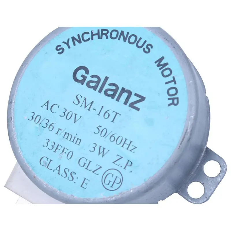 Sm-16t ac 30v 3,5/4 w 30/36 r/min синхронный двигатель для микроволновая печь galanz