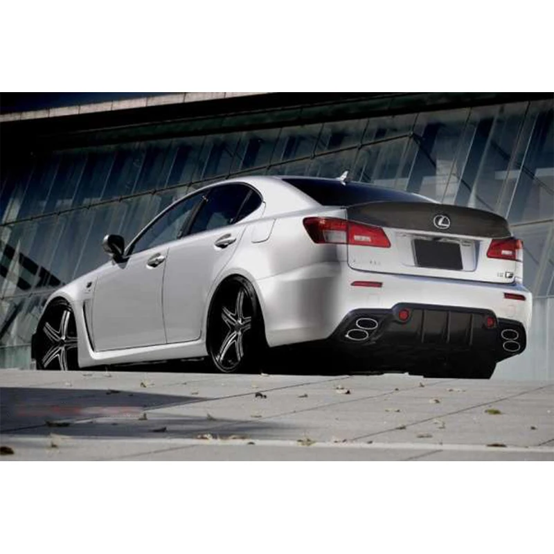 Стильный спойлер для багажника Lexus IS250 IS350 2005 ~ 2012 из углеродного волокна|wing spoiler|trunk