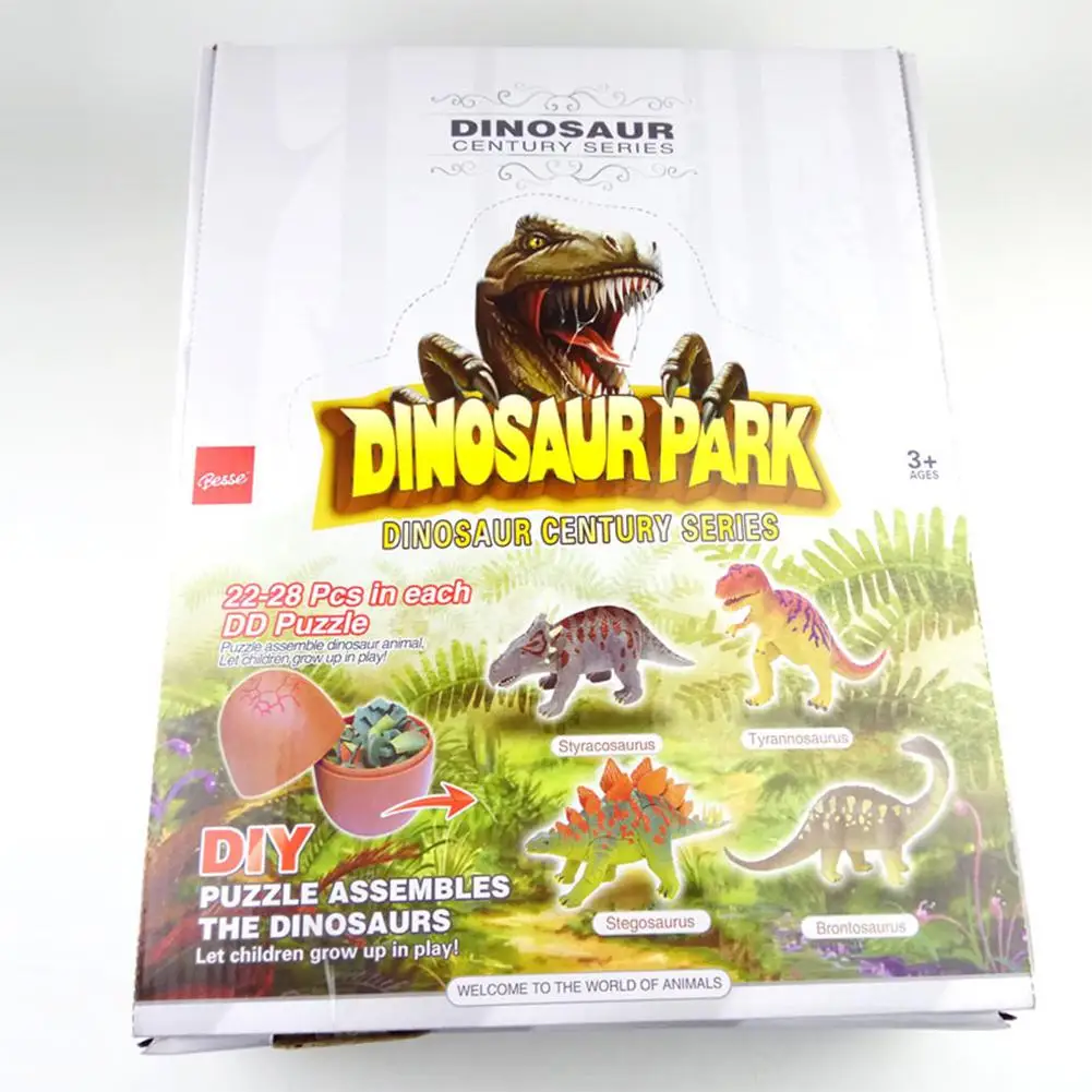 Hobbylane 4 шт./компл. 4D сборки Яйца динозавра моделирование деформируется детские развивающие игрушки реквизит