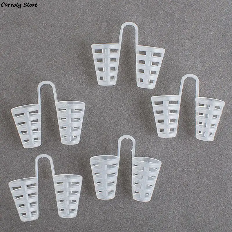 

5pcs Hot Sale Anti Snoring Silicone Nose Clip Magnetic Stop Snoring Nose Clips Anti-Snoring Apnea Sleeping Aid Device