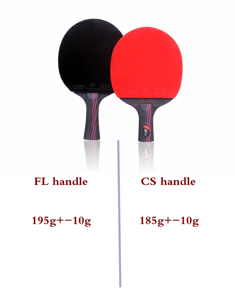 Lemuria Hybrid wood 9,8 ракетка для настольного тенниса с бесплатными подарками 10 шт. мяч для настольного тенниса с бугорками, не липкая Резина