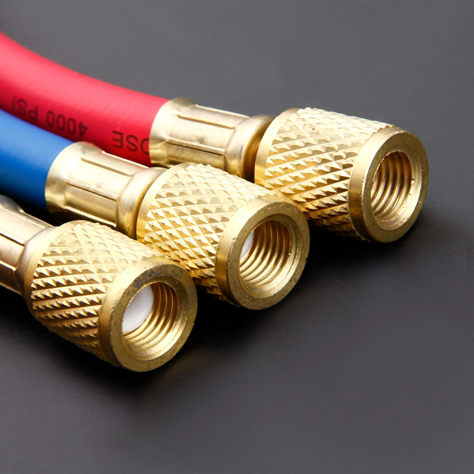 3 шт. R134A AC зарядный шланг/w шаровые краны R410A хладагент шланг с сильными