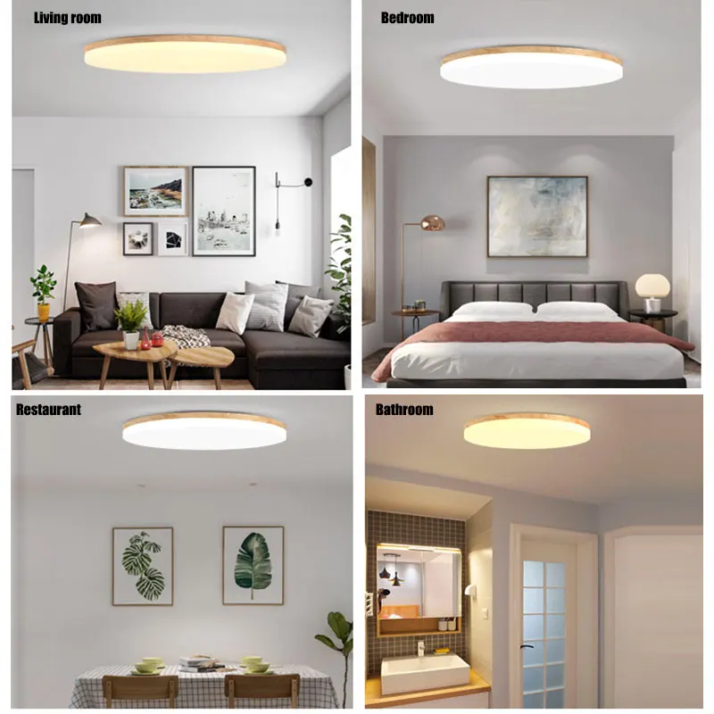 Ультра-тонкий светодиодный потолочный светильник Потолочные лампы для гостиной потолок для зала современный потолочный светильник высотой 5 см