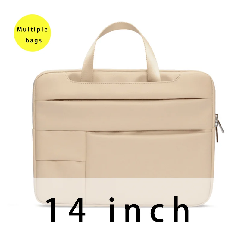 11 ''12'' 13 ''14'' 15 ''сумка с ручками для iPad 12,9 11 дюймов Pro противоударный кейс для ноутбука для iPad Pro 12,9'' чехол - Цвет: 14inch yellow